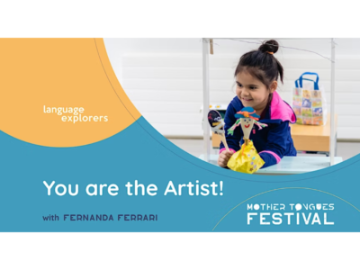 Family-friendly art workshop led by artist Fernanda Ferrari 14 January