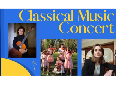 Classical Music Concert - Ukrainian and Irish. 19.30 - SOUTH DUBLIN